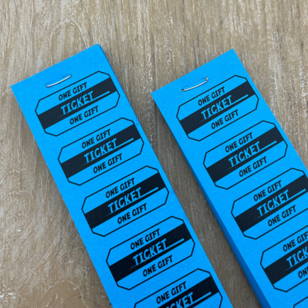 CombiCraft Consumptiebonnen bedrukken met 2 regels eigen tekst - per 1000 bonnen