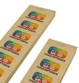 Consumptiebonnen maken met eigen logo full colour op strips - per 1000 bonnen