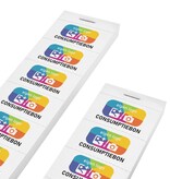 Consumptiebonnen maken met eigen logo full colour op strips - per 1000 bonnen