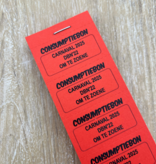 CombiCraft Consumptiebonnen bedrukken met 3 regels eigen tekst - per 1000 bonnen