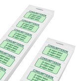 Consumptiebonnen maken met eigen tekst - per 1000 bonnen