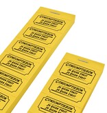 CombiCraft Consumptiebonnen bedrukken met 2 regels eigen tekst - per 1000 bonnen