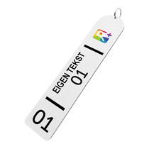 Sleutelhanger XXL met eigen ontwerp - per stuk