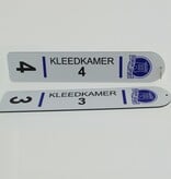 Combipaneel XXL-sleutelhanger met logo, tekst en nummer - per stuk