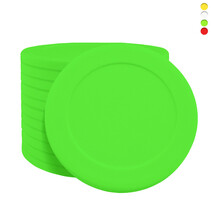 Blanco pokermunten Ø40mm - 100 stuks