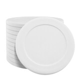 Blanco plastic pokermunten of casinomunten Ø40mm - per 100 stuks