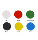 CombiCraft Blanco plastic munten Ø23mm - per 100 stuks