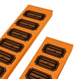 Consumptiebon in klassieke stijl met tekst consumptiebon op strips - per 1000 bonnen