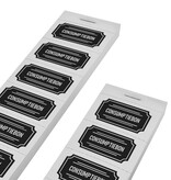 Consumptiebon in klassieke stijl met tekst consumptiebon op strips - per 1000 bonnen