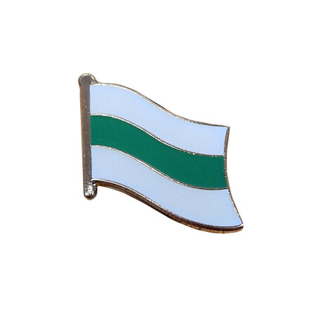 Vlag pin Groningen stad 18 x 14 mm - per 1 stuk