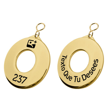 CombiCraft Hotel sleutelhanger Magic met gravering van messing - per 1 stuk