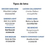 Victor Label aluminium hotel sleutelhanger zilver met zwarte gravering met afmetingen van 78 x 20 x 1,5 mm