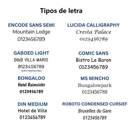 Victor Label aluminium hotel sleutelhanger zilver met zwarte gravering met afmetingen van 78 x 20 x 1,5 mm