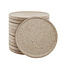 Blanco houtvezel munten Ø35mm - per 100 stuks