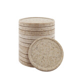 CombiCraft Blanco houtvezel munten Ø23mm - per 100 stuks