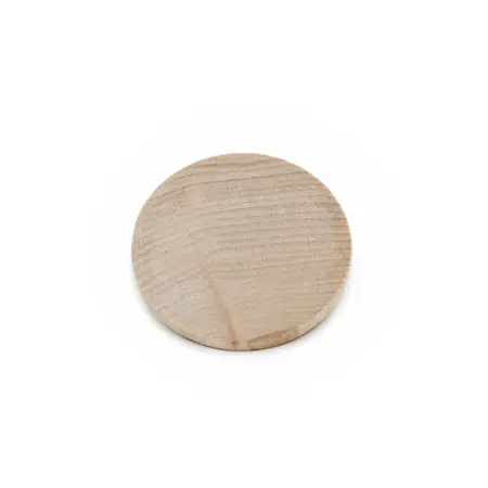 Blanco houten munten Ø29mm - per 100 stuks