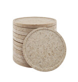Blanco houtvezel munten Ø29mm - per 100 stuks