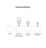 CombiCraft Aluminium sleutellabel 40x90mm met nummer - per stuk