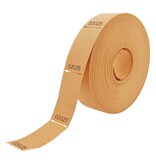 Blanco consumptiebonnen op rol 57x30mm met doorlopende nummering - per 1000 bonnen