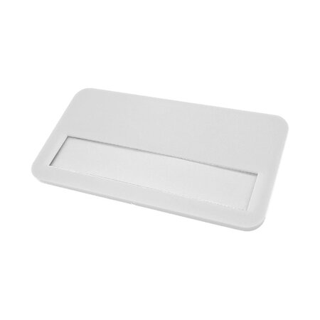 CombiCraft Blanco plastic naambadge Business met magneet of speld 72x38mm - per stuk