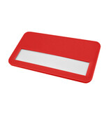 CombiCraft Blanco plastic naambadge Business met magneet of speld 72x38mm - per stuk
