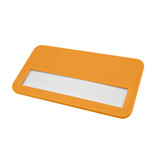 CombiCraft Blanco plastic naambadge Business met magneet of speld 72x38mm - per stuk