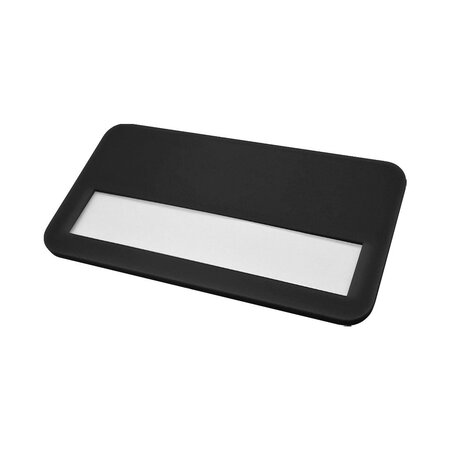 CombiCraft Blanco plastic naambadge Business met magneet of speld 72x38mm - per stuk