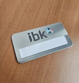 CombiCraft Aluminium naambadge Business 72x38mm met eigen ontwerp - per stuk