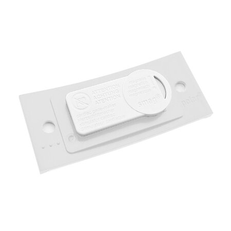 CombiCraft Blanco Polar naambadge kunststof met magneet wit - per 1 stuk