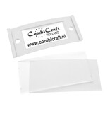 Blanco Polar naambadge kunststof met magneet wit - per 1 stuk