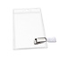 Blanco transparante badge houder met clip 65x110mm vanaf 20 stuks - per stuk