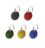 CombiCraft Aluminium sleutellabel met dubbelzijdige gravering van tekst en logo - per stuk