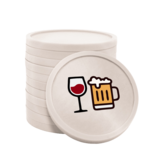 CombiCraft Gekleurde bier en wijn consumptiemunten Ø29mm - 100 stuks