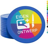 CombiCraft Grote plastic munten Ø70mm met jouw eigen ontwerp