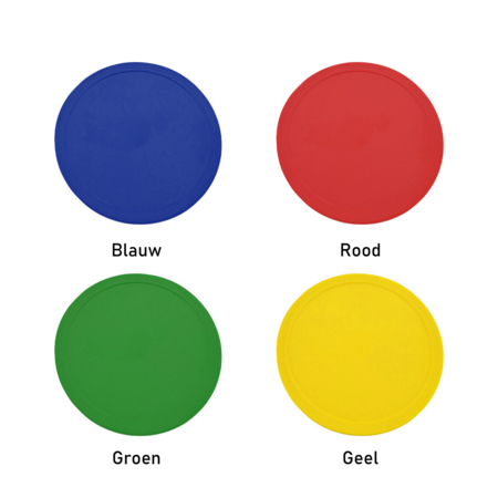 CombiCraft Grote plastic munten Ø70mm met jouw eigen ontwerp