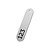 Aluminium nummer plaatje 20x78mm
