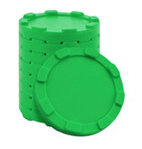 CombiCraft Stapelbare munten of fiches in meerdere kleuren Ø29mm - 100 stuks