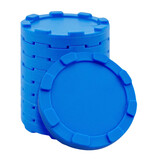 Stapelbare munten of fiches in meerdere kleuren Ø29mm - 100 stuks