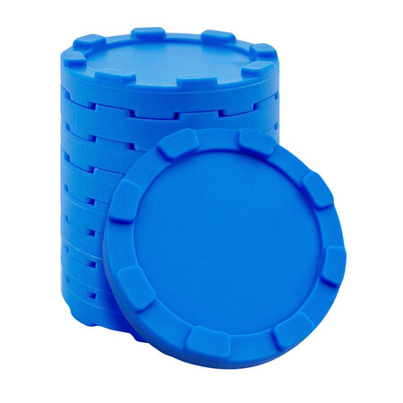 Stapelbare munten of fiches in meerdere kleuren Ø29mm - 100 stuks