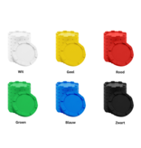 CombiCraft Stapelbare munten of fiches in meerdere kleuren Ø29mm - 100 stuks