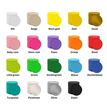 CombiCraft Blanco plastic munten Ø29mm - per 100 stuks