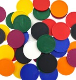 Blanco aardappelzetmeel munten Ø29mm - per 100 stuks