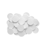 Blanco aardappelzetmeel munten Ø29mm - per 100 stuks