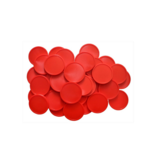 Blanco aardappelzetmeel munten Ø29mm - per 100 stuks