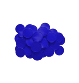 CombiCraft Blanco aardappelzetmeel munten Ø29mm - per 100 stuks