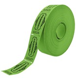 CombiCraft Consumptiebonnen op rol 57x30mm met tekst consumptie in vintage uitvoering - per 1000 bonnen