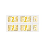 Consumptiekaarten met hele en halve consumpties met full colour opdruk 5 consumpties - per 50 kaarten