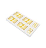 Consumptiekaarten met hele en halve consumpties met full colour opdruk 5 consumpties - per 50 kaarten