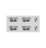 CombiCraft Consumptiekaart maken met eigen ontwerp zwarte druk 5 consumpties - per 200 kaarten