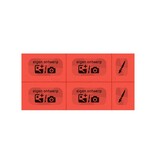 CombiCraft Consumptiekaart maken met eigen ontwerp zwarte druk 5 consumpties - per 200 kaarten